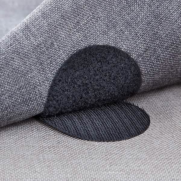10 paires : Ruban adhésif anti-relevage pour tapis, agrippe-tapis Velcro
