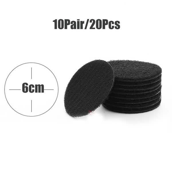 10 paires : Ruban adhésif anti-relevage pour tapis, agrippe-tapis Velcro