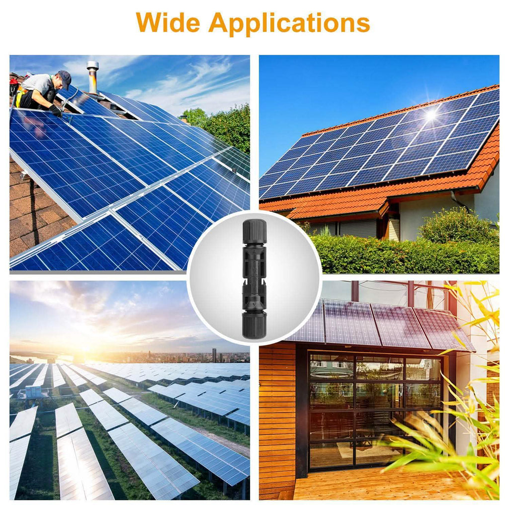 10 paires : Connecteurs de panneaux solaires