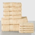 Lot de 10 serviettes en coton doux de luxe 600 GSM