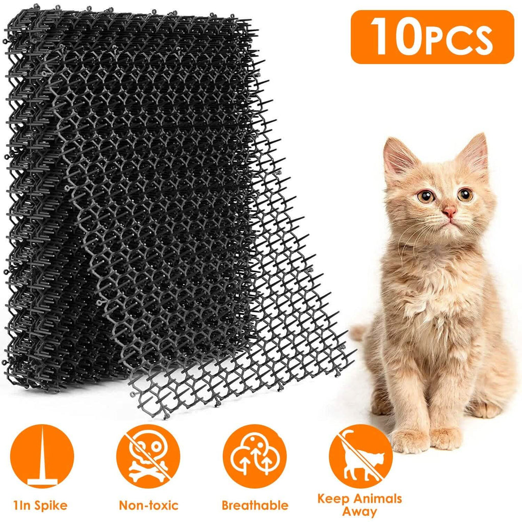 Lot de 10: Tapis anti-chats à pointes