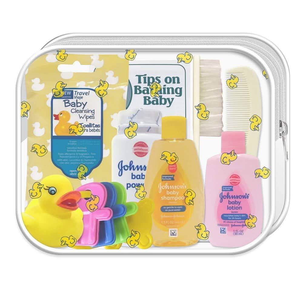 10 pièces : Kit de bain Johnson pour nouveau-né