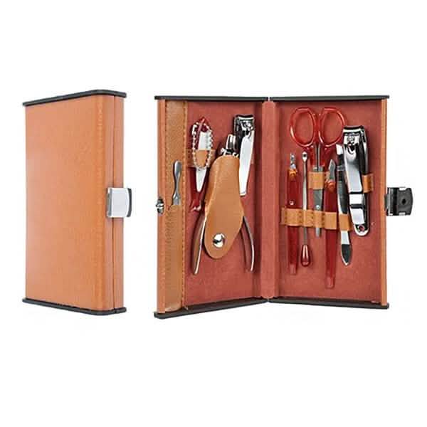 Ensemble 10 pièces : Trousse de manucure
