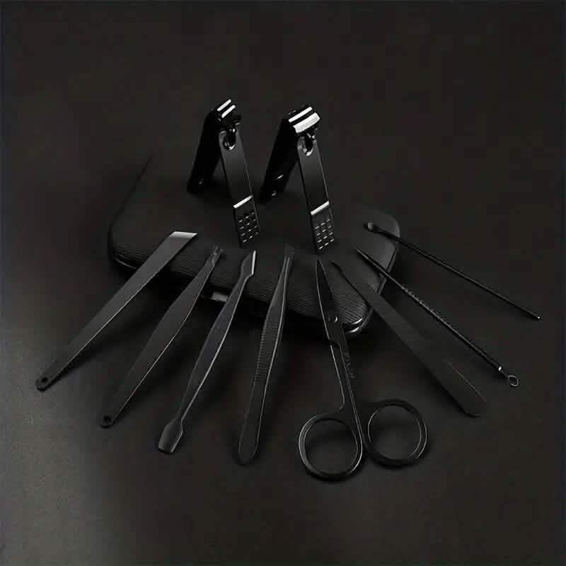 Lot de 10 pièces : Kit de coupe-ongles ultra-tranchant et robuste