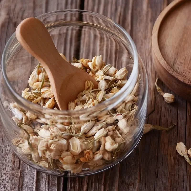 10 pièces : mini-cuillères en bois