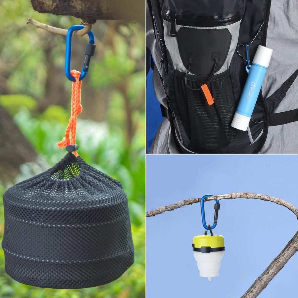 10 pièces : Kit de popotes de camping ODOLAND