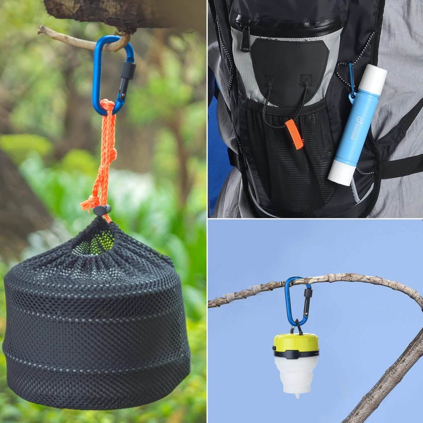10 pièces : Kit de popotes de camping ODOLAND