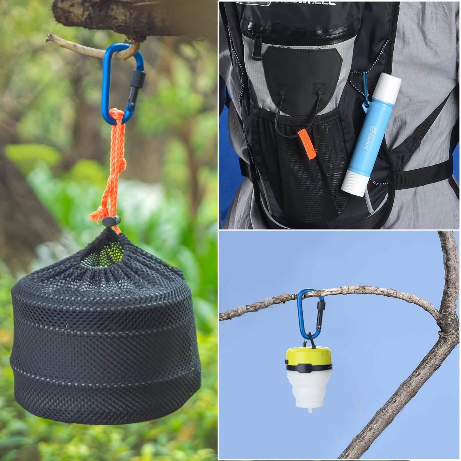 10 pièces : Kit de popotes de camping ODOLAND
