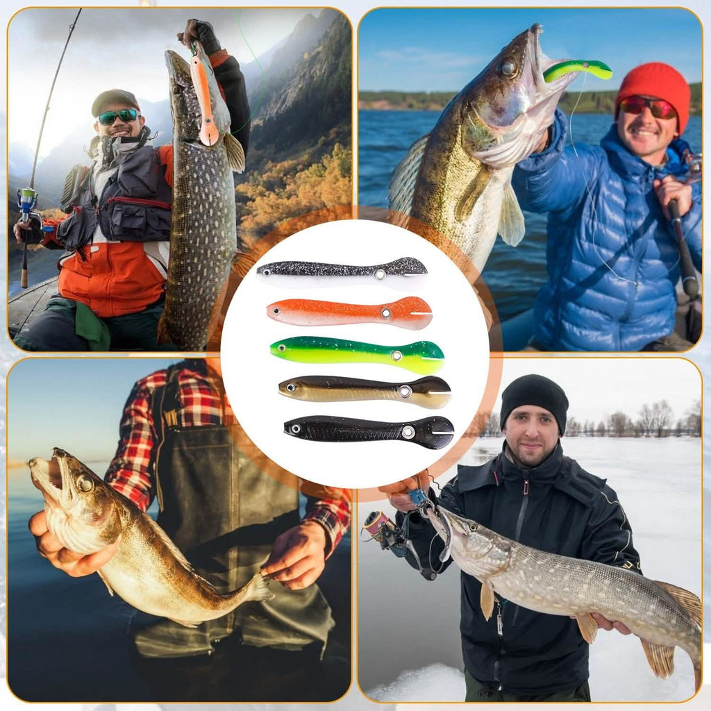 10 leurres de natation réalistes pour loche de bassin