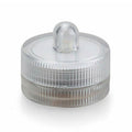 Lot de 10 bougies LED étanches submersibles à lumière chaude sans flamme