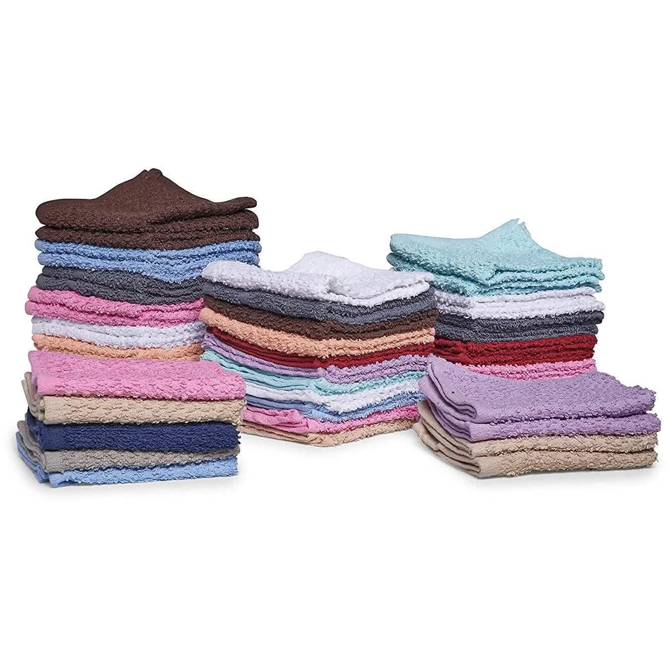 Lot de 6 torchons de cuisine absorbants 100 % coton