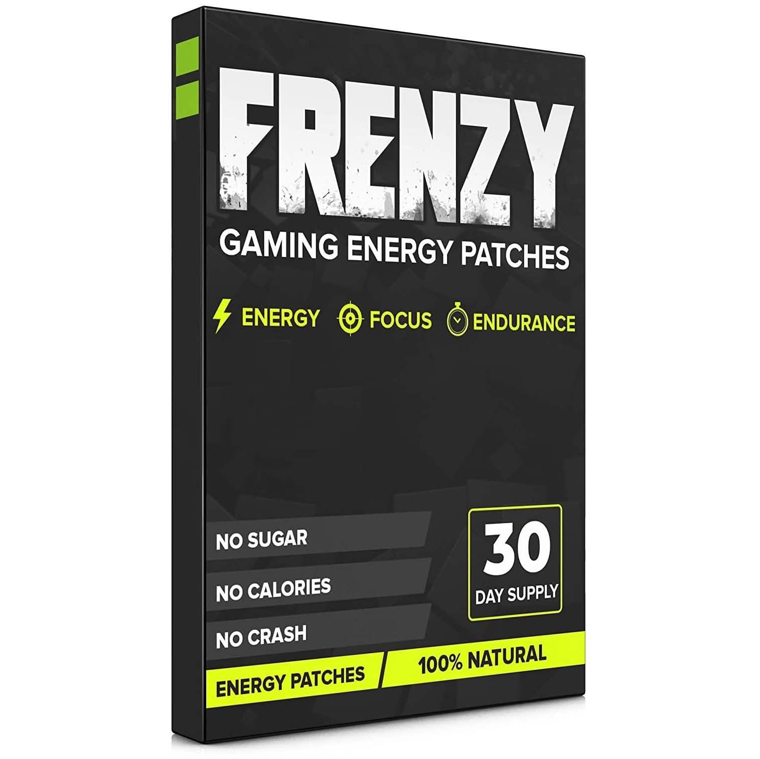 Patchs énergétiques de jeu 100 % naturels Frenzy