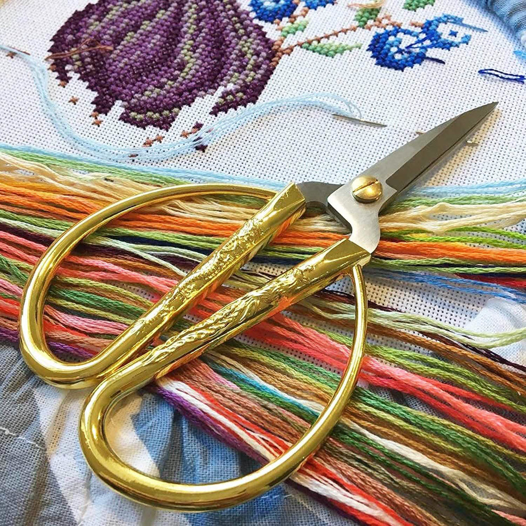 Lot de 100 : Fil à broder et point de croix couleur arc-en-ciel ATDAWN