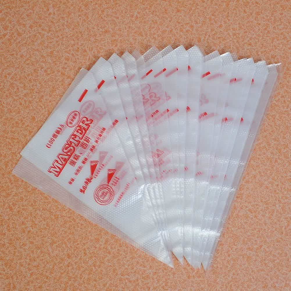 Paquet de 100 : Poches à douille jetables pour crème