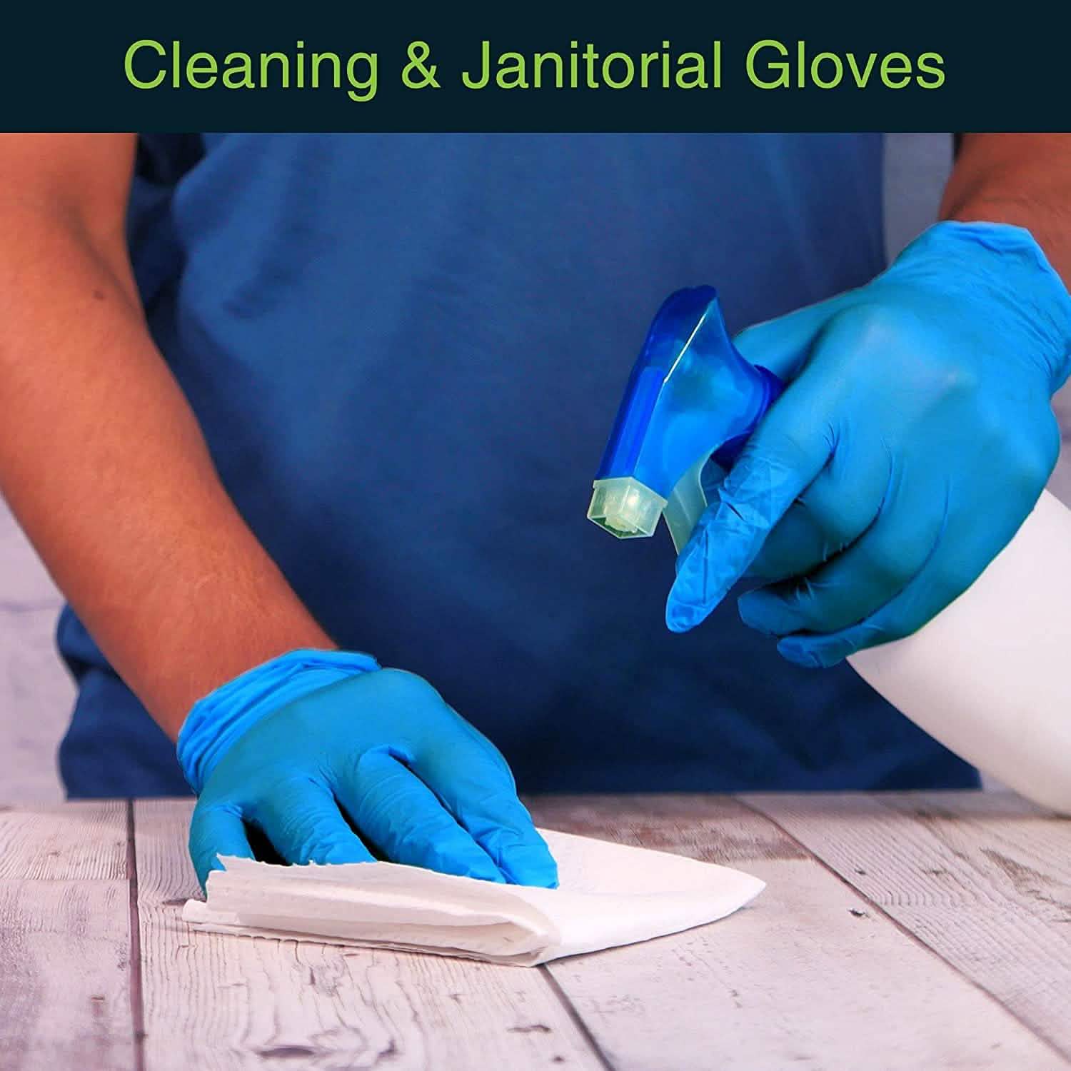 Paquet de 100 gants jetables en vinyle