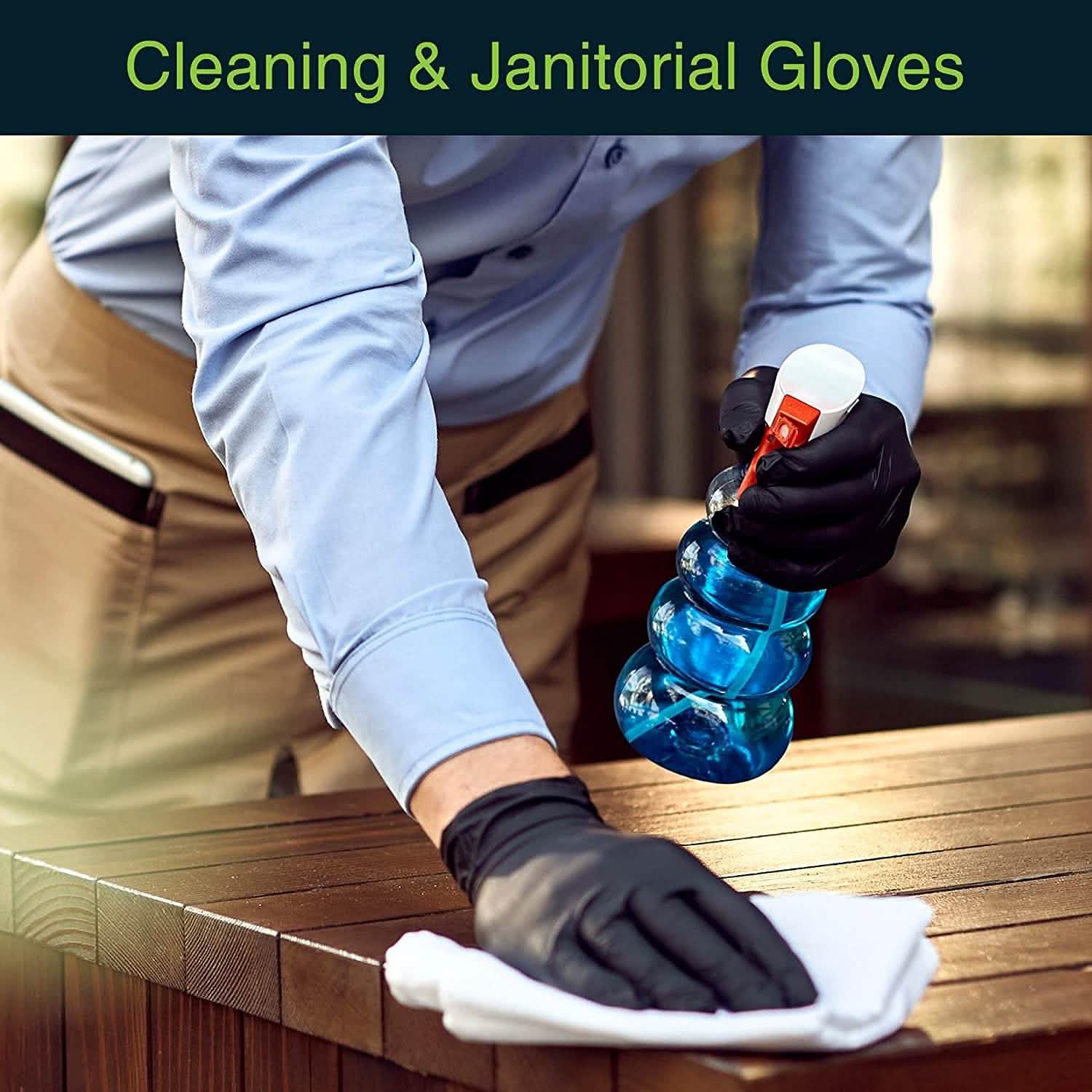 Paquet de 100 gants jetables en vinyle