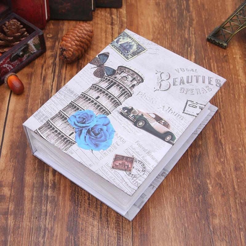 Album photo 100 pochettes Livre de photos Étui Cadeau de mémoire pour enfant Albums de scrapbooking de famille Cadeau d'anniversaire de mariage pour couple