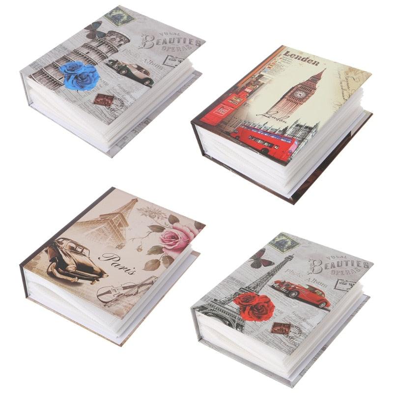 Album photo 100 pochettes Livre de photos Étui Cadeau de mémoire pour enfant Albums de scrapbooking de famille Cadeau d'anniversaire de mariage pour couple