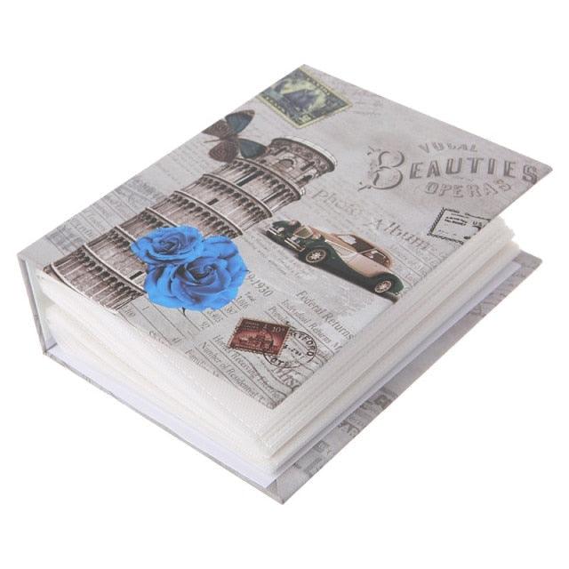 Album photo 100 pochettes Livre de photos Étui Cadeau de mémoire pour enfant Albums de scrapbooking de famille Cadeau d'anniversaire de mariage pour couple