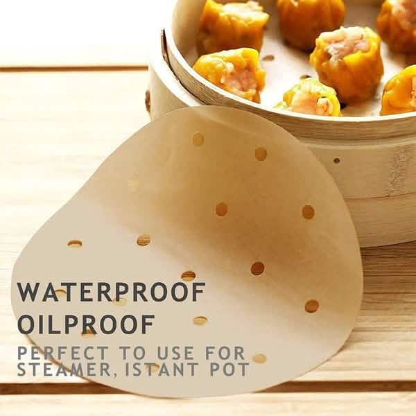 100 pièces : Papier sulfurisé pour friteuse à air