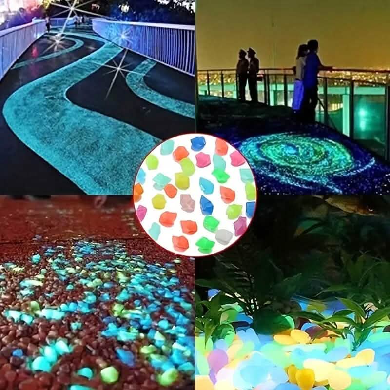 1000 pièces : Pierres lumineuses pour jardin, plantes, aquarium et plus