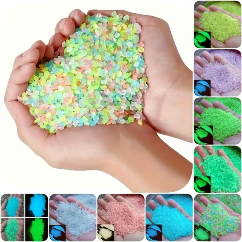 1000 pièces : Pierres lumineuses pour jardin, plantes, aquarium et plus