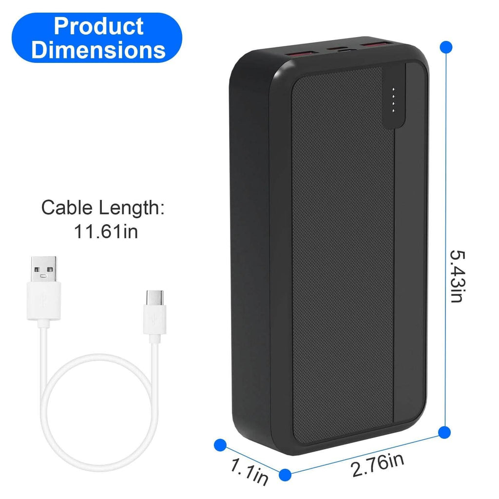 Batterie externe portable à charge rapide PD22.5W 10000mAh ou 20000mAh