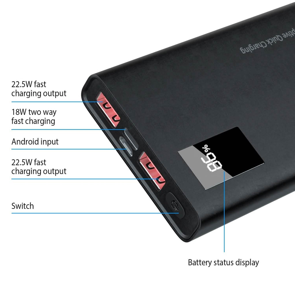 Batterie externe portable 10000 mAh