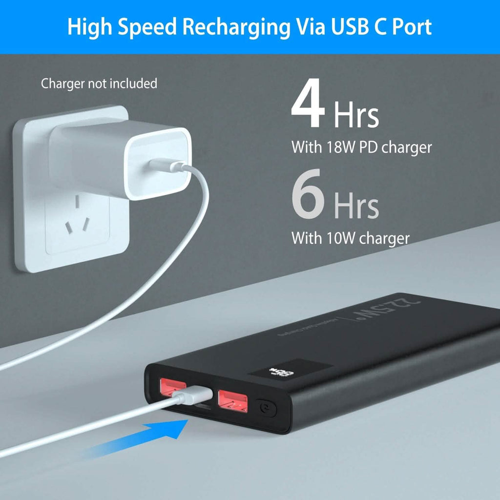 Batterie externe portable 10000 mAh
