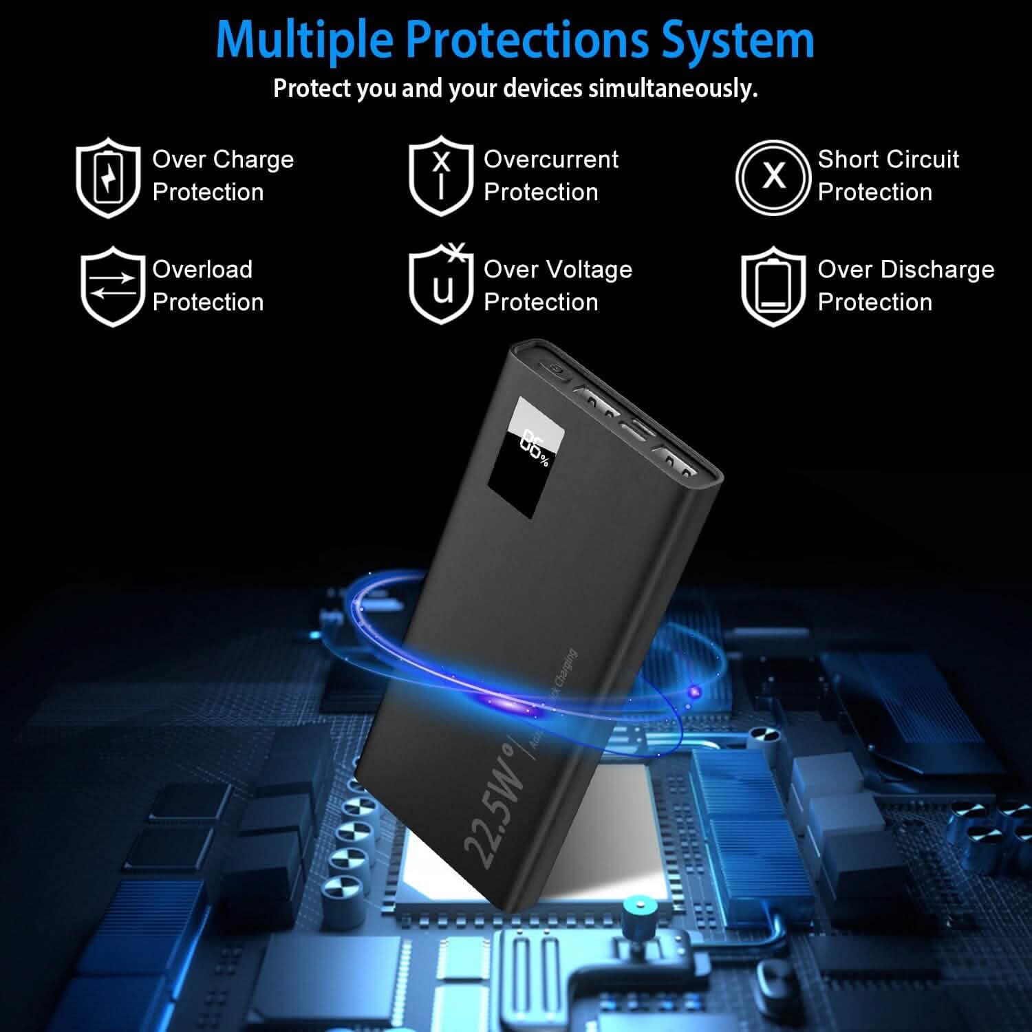Batterie externe portable 10000 mAh