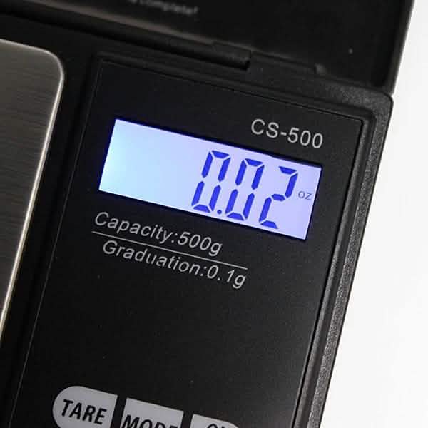 Balance de poche numérique de précision 1000g x 0.1g pour bijoux, or