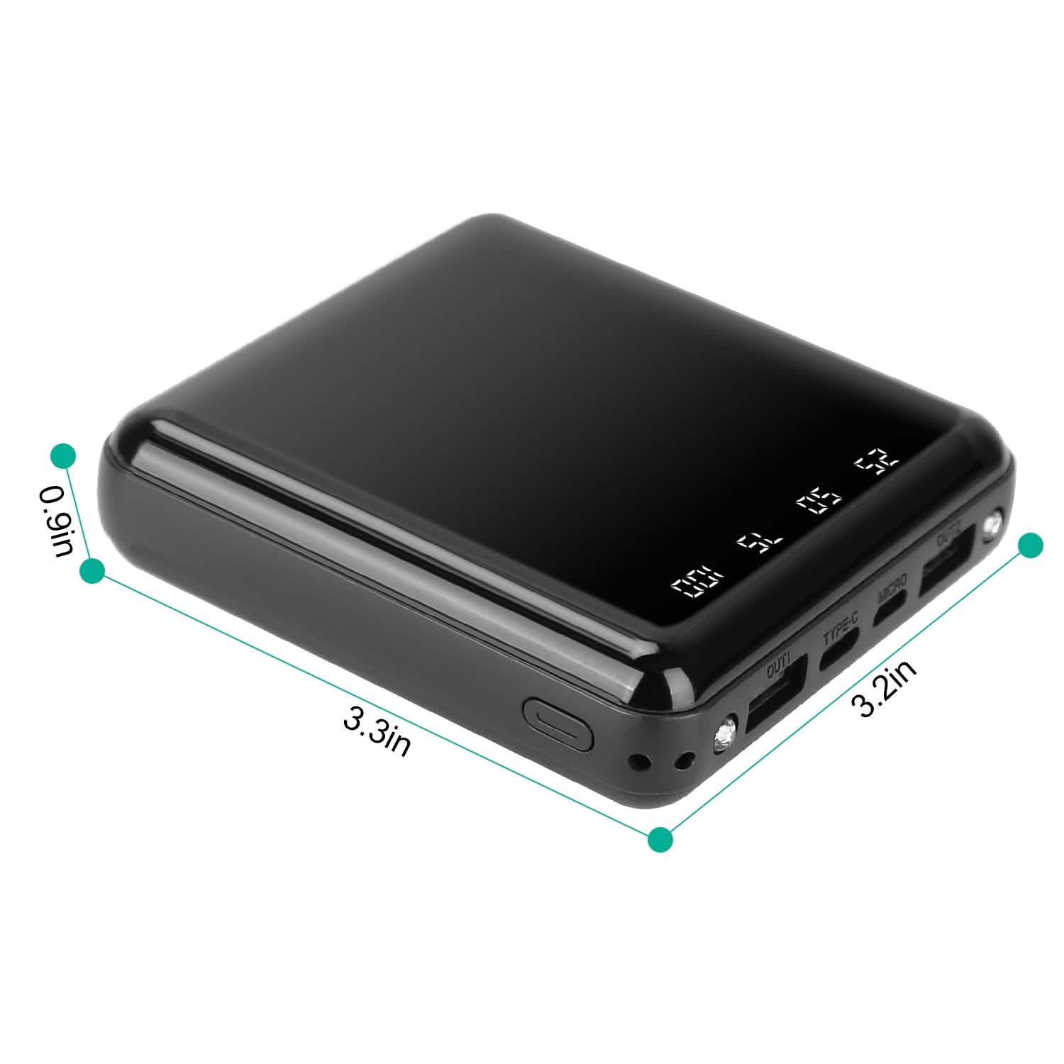 Batterie externe portable 1000 mAh