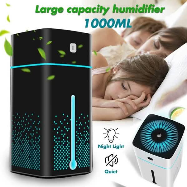 Diffuseur humidificateur électrique USB 1000 ml