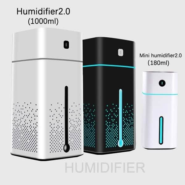 Diffuseur humidificateur électrique USB 1000 ml