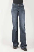 Jean Tin Haul 460 Ella Fit Plain Pocket (Denim foncé) - Femme