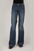 Jean pour femme Tin Haul 460 Ella Fit Double Gold Loop Pocket (Denim délavé foncé)