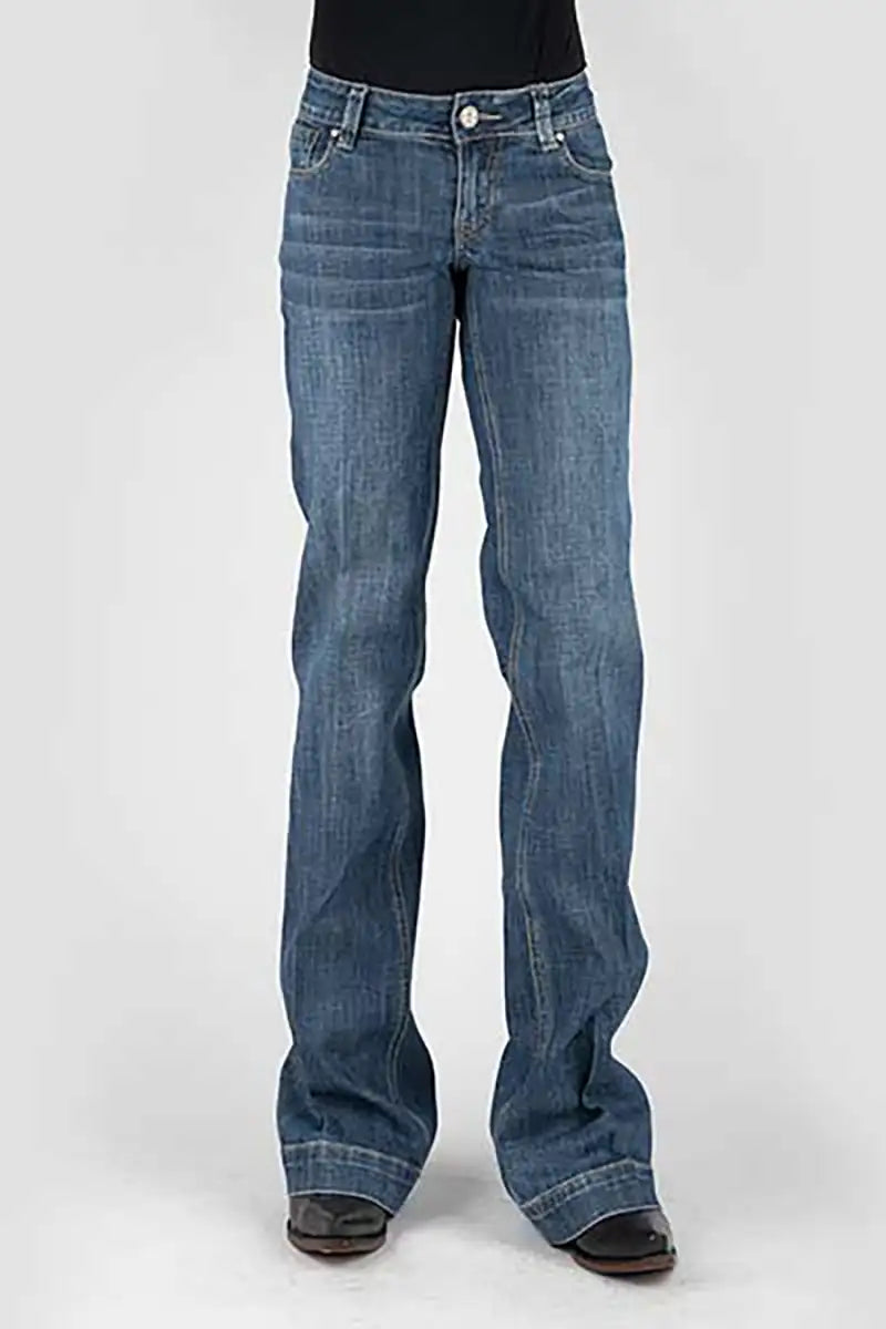Jean pour femme Tin Haul 460 Ella Fit Horse Pocket (délavé moyen)