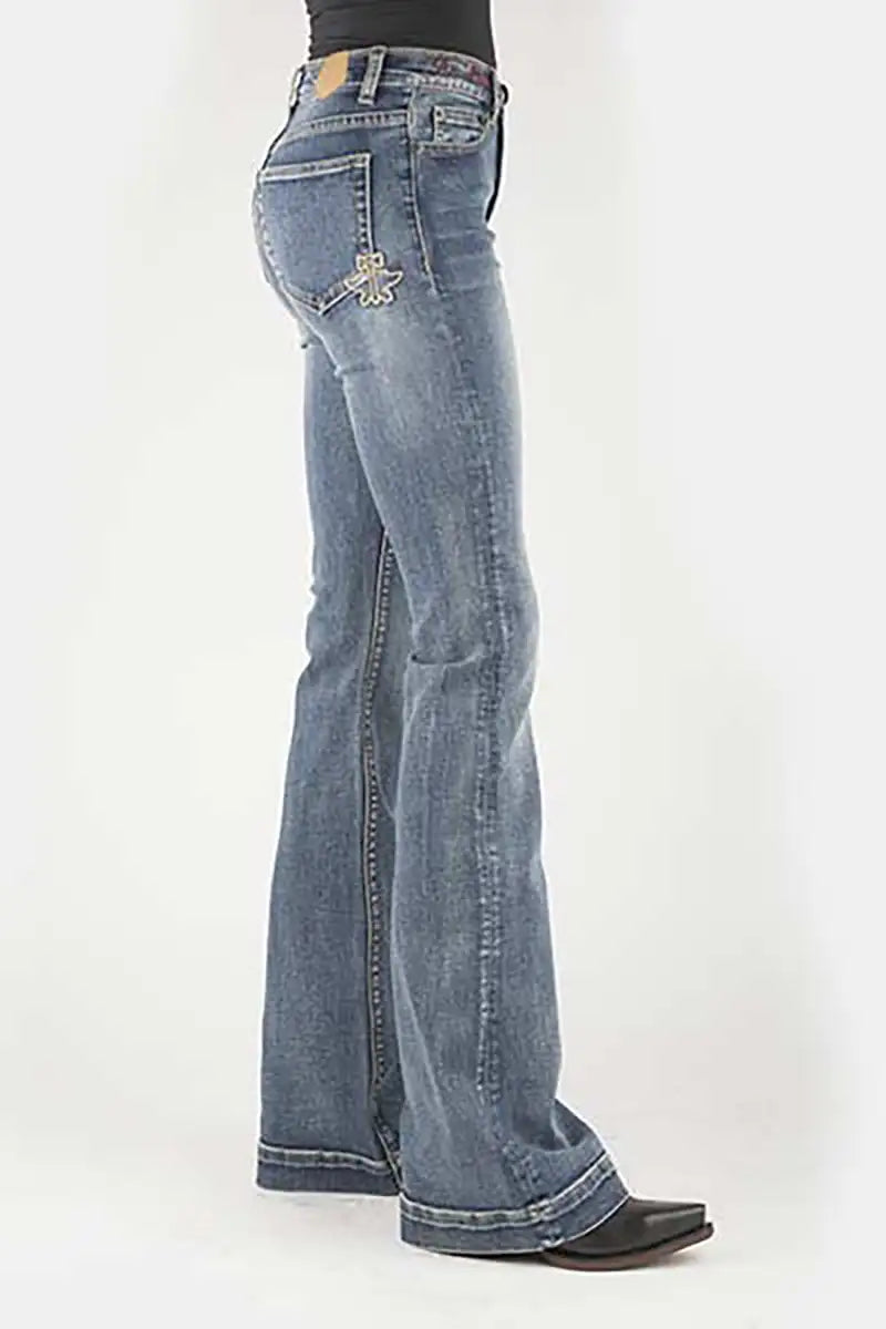 Tin Haul 595 Libby Fit Anvil and Hammer (denim délavé clair) - Jeans Femme