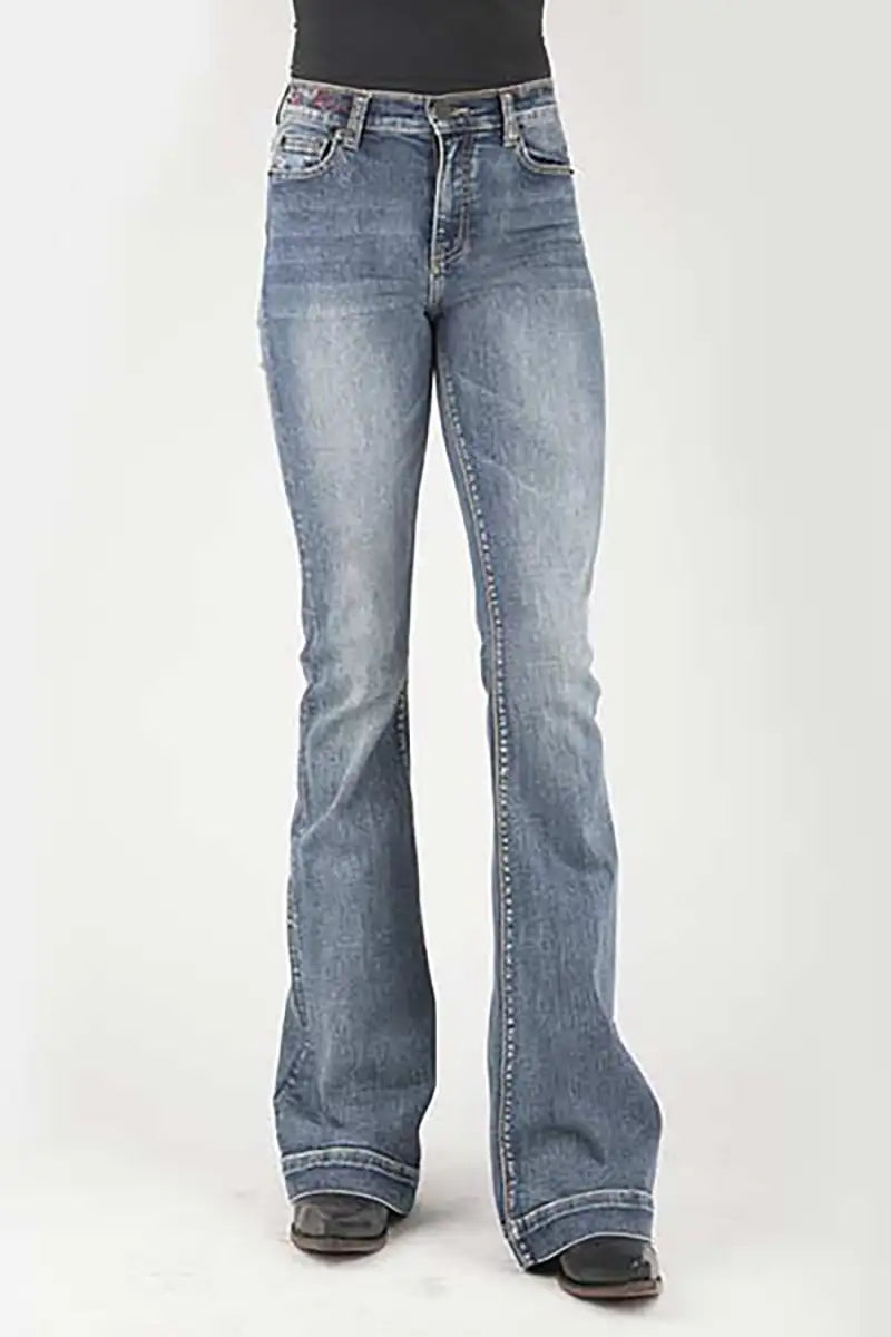 Tin Haul 595 Libby Fit Anvil and Hammer (denim délavé clair) - Jeans Femme