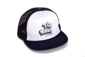 Casquette trucker Tin Haul à imprimé bulles (blanc)