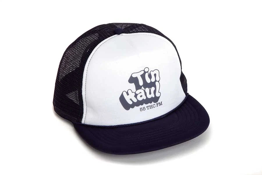 Casquette trucker Tin Haul à imprimé bulles (blanc)