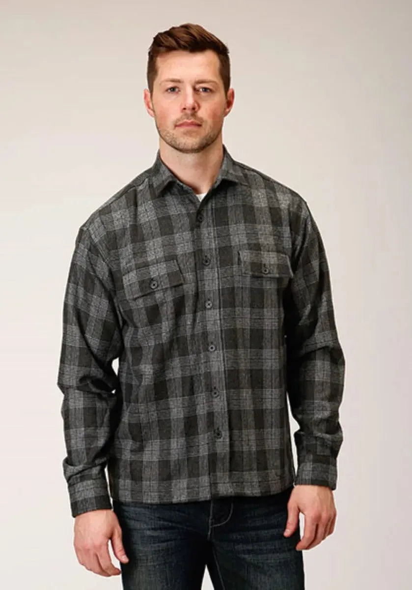 Tin Haul Stormy Plaid - Surchemise pour homme