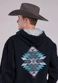 Tin Haul Serape Anvil (Noir) - Sweat à capuche pour homme