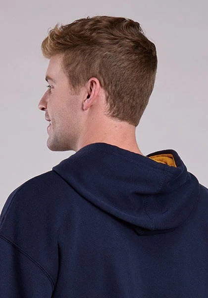 Hoodie pour homme Tin Haul Bar and Anvil Logo (bleu marine)