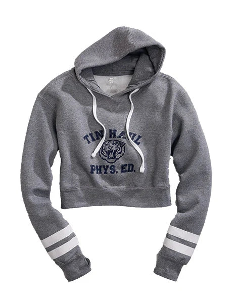 Sweat à capuche Tin Haul imprimé Tigre (gris) - Femme
