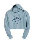 Sweat à capuche court femme Tin Haul Stars (Bleu)