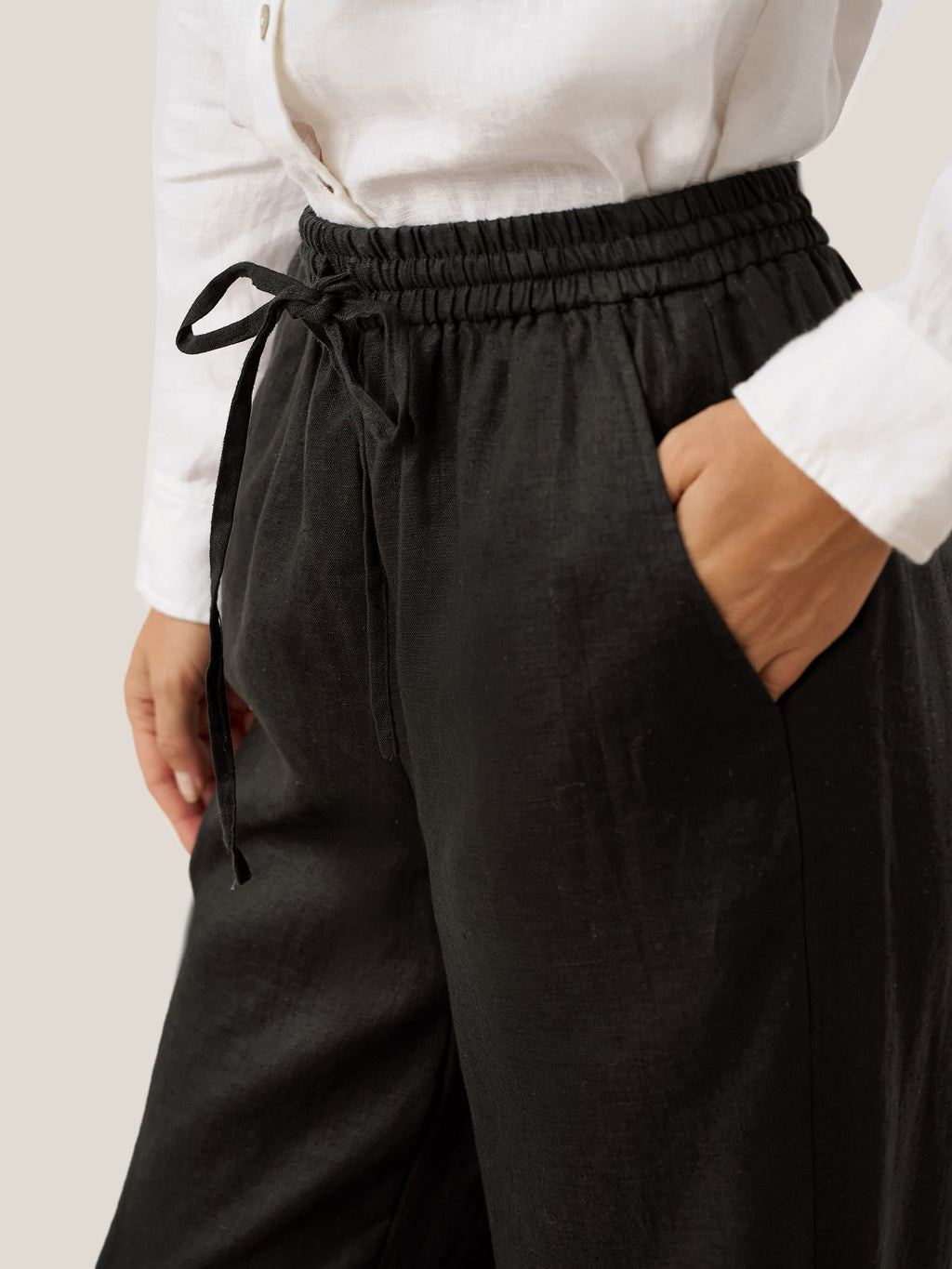 Pantalon classique 100 % lin LYON
