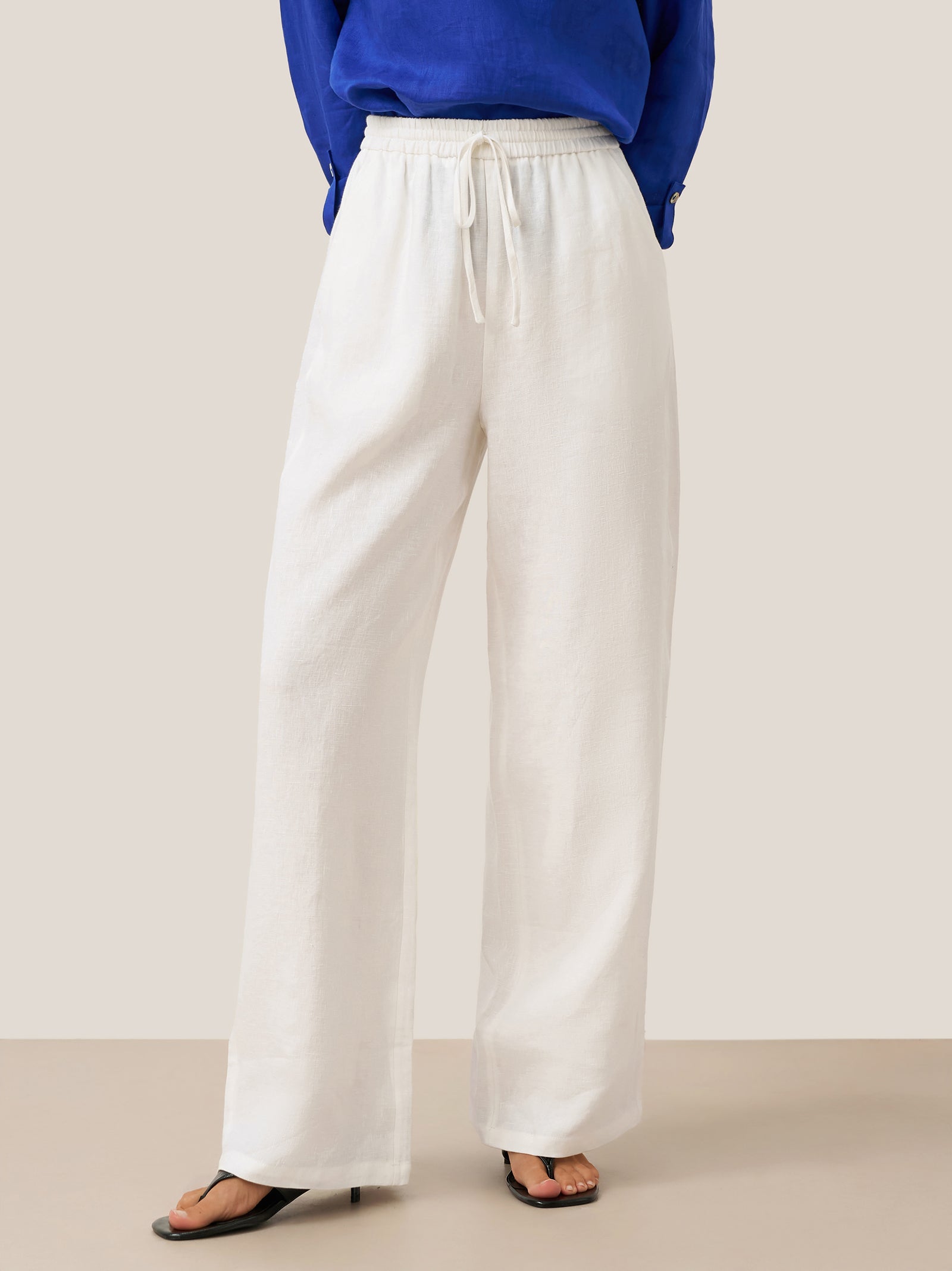 Pantalon classique 100 % lin LYON