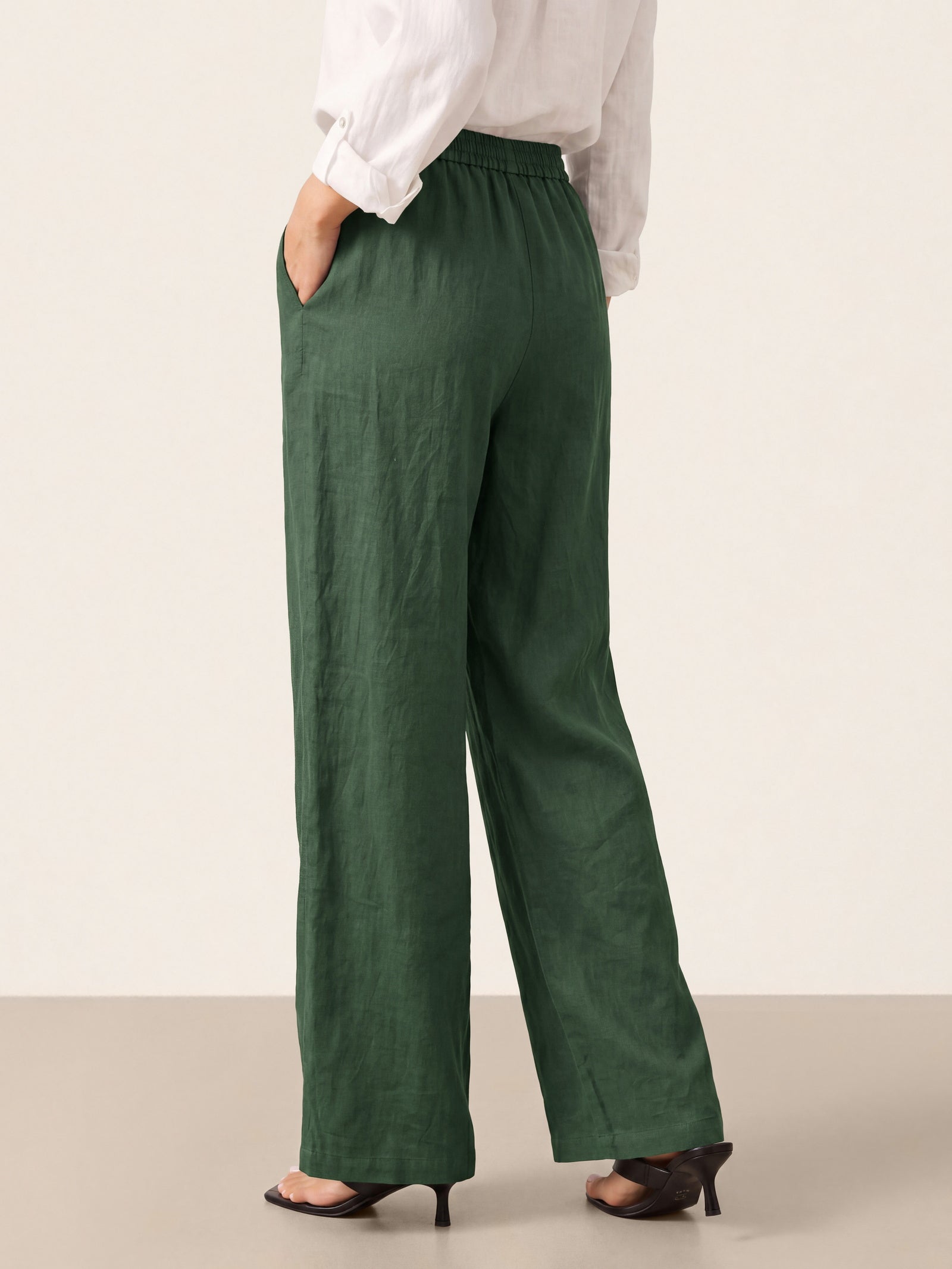 Pantalon classique 100 % lin LYON