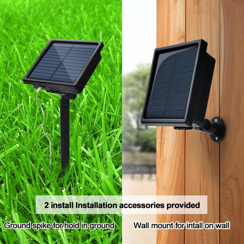 Guirlande lumineuse 100 LED solaire - Blanc chaud